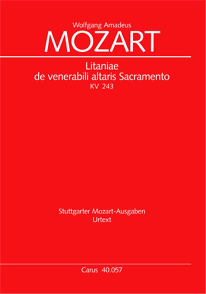Litaniae de venerabili altaris Sacramento in Es